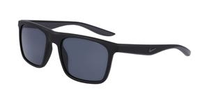 NIKE CHAK DZ7372 | Unisex-Sonnenbrille | Eckig | Fassung: Kunststoff Schwarz | Glasfarbe: Grau