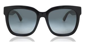 guccieyewear Gucci Eyewear Sonnenbrillen für Frauen GG0034SN 002 T54 Acetate 140 Black