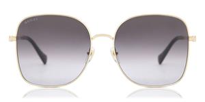 guccieyewear Gucci Eyewear Sonnenbrillen für Frauen GG1143S 001 T59 Metal 145 Gold