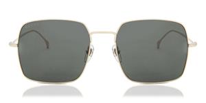 GUCCI GG1184S | Herren-Sonnenbrille | Eckig | Fassung: Kunststoff Goldfarben | Glasfarbe: Grau