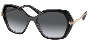 Bvlgari Sonnenbrillen BV8241KB Polarized 5485T3