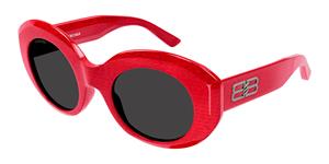 Balenciaga Sonnenbrillen für Frauen BB0235S 003 T52 Acetate 145 Red