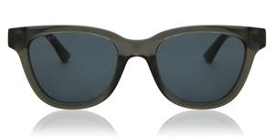 GUCCI GG 1116 S | Herren-Sonnenbrille | Panto | Fassung: Kunststoff Grau | Glasfarbe: Blau