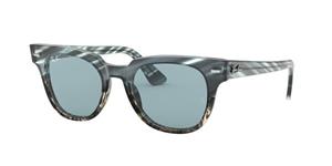 Ray-Ban Meteor Striped Havana RB2168 - Rechthoekig Blauw