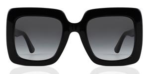 guccieyewear Gucci Eyewear Sonnenbrillen für Frauen GG0328S 001 Acetate Black