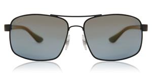 Ray-Ban Chromance RB3604CH Heren - Rechthoekig Zwart