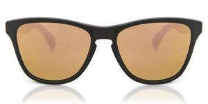 OAKLEY OJ9006 | Herren-Sonnenbrille | Oval | Fassung: Kunststoff Schwarz | Glasfarbe: Rosa