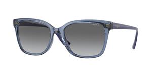 Luxottica Vogue eyewear VO5426S Damen-Sonnenbrille Vollrand Eckig Kunststoff-Gestell, blau