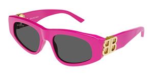 Balenciaga Sonnenbrillen für Frauen BB0095S 006 T53 Acetate 135 Pink