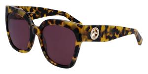 LONGCHAMP LO717S | Damen-Sonnenbrille | Butterfly | Fassung: Kunststoff Havanna | Glasfarbe: Braun