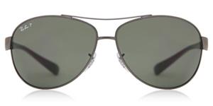 Ray-ban Sonnenbrillen für Männer Rb3386 004/9a gunmetal polar green