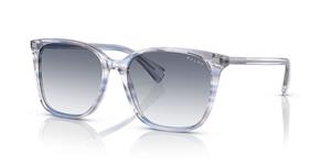 RALPH RA5293 | Damen-Sonnenbrille | Eckig | Fassung: Kunststoff Blau | Glasfarbe: Lila
