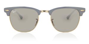 Ray-Ban Clubmaster Metal RB3716 Zonnebril - Rond Goud - Spiegel glazen - Glazen met sterkte beschikbaar