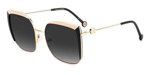 carolinaherreraeyewear Carolina Herrera Eyewear Sonnenbrillen für Frauen Her 0111/S KDX T57 145 Black Nude