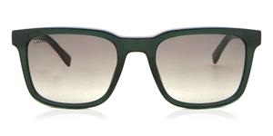 LACOSTE L954S | Herren-Sonnenbrille | Eckig | Fassung: Kunststoff Grün | Glasfarbe: Grün