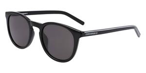 CONVERSE CV527S ELEVATE | Unisex-Sonnenbrille | Panto | Fassung: Kunststoff Schwarz | Glasfarbe: Grau