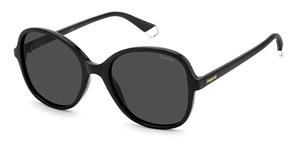 Polaroid Sonnenbrillen für Frauen PLD 4136/S 807 T54 145 Black