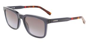 LACOSTE L954S | Herren-Sonnenbrille | Eckig | Fassung: Kunststoff Blau | Glasfarbe: Braun