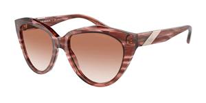 EMPORIO ARMANI EA 4178 | Damen-Sonnenbrille | Butterfly | Fassung: Kunststoff Rosa | Glasfarbe: Rosa