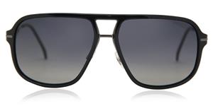 CARRERA 296/S | Herren-Sonnenbrille | Pilot | Fassung: Kunststoff Schwarz | Glasfarbe: Grau