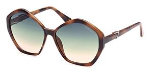 Damen-Sonnenbrille aus Acetat mit fünfeckiger Form GU7813 Guess