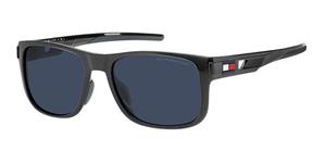 tommyhilfigereyewear Tommy Hilfiger Eyewear Sonnenbrillen für Männer TH 1913/S KB7 T55 KU SOL 135 GREY