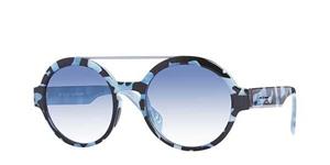 Unisex-sonnenbrille Italia Independent 0913-147-gls Blau Grau (ø 51 Mm)