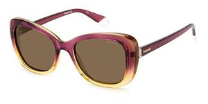 Polaroid Sonnenbrillen für Frauen PLD 4132/S/X S2N T53 145 Violet Beige