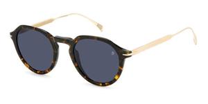 davidbeckhameyewear David Beckham Eyewear Sonnenbrillen für Frauen DB 1098/S 21K Havana Gold - Blue