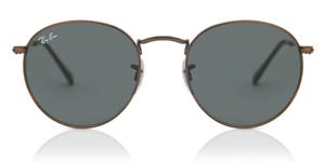 Ray Ban Round Metal RB3447 9230R5 50 antique copper / blue