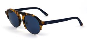 Web Eyewear Sonnenbrille Sonnenbrille Herren WEB EYEWEAR WE0224-56V Blau Havana ø 52 mm