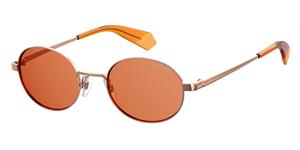 Unisex-sonnenbrille Polaroid Pld6066s-ofyhe Orange (ø 51 Mm)