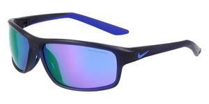 NIKE RABID 22 M DV2153 | Unisex-Sonnenbrille | Eckig | Fassung: Kunststoff Schwarz | Glasfarbe: Lila