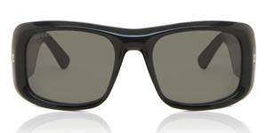 GUCCI GG1080S | Herren-Sonnenbrille | Eckig | Fassung: Kunststoff Schwarz | Glasfarbe: Grau