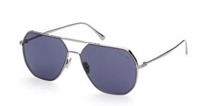 Tom Ford FT0852 14V Gilles-02 Silver Sunglasses