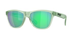 OAKLEY OJ9006 | Unisex-Sonnenbrille | Eckig | Fassung: Kunststoff Grün | Glasfarbe: Grün