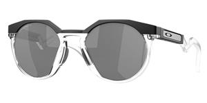 OAKLEY OO9242 | Unisex-Sonnenbrille | Browline | Fassung: Kunststoff Schwarz | Glasfarbe: Grau