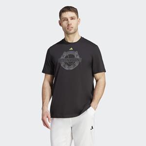 Adidas Graphic T-shirt Herren Schwarz - L