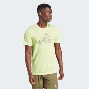 adidas Train Essentials Seasonal Training Graphic T-Shirt Grün