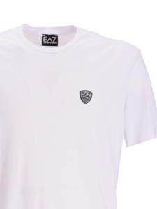 Ea7 Emporio Armani Core Shield cotton T-shirt - Roze