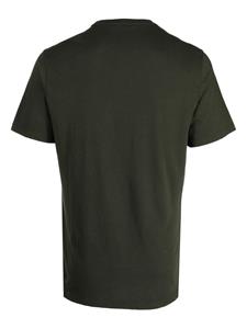 Barbour T-shirt met logoprint - Groen