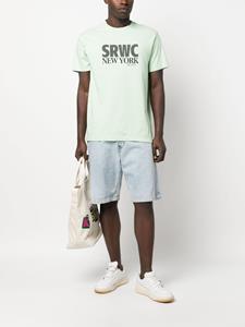 Sporty & Rich graphic-print cotton T-shirt - Groen