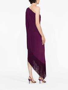 Taller Marmo Aventador fringe-trim dress - Paars