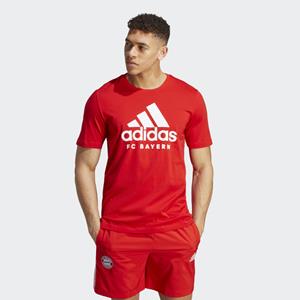 adidas FC Bayern München DNA Graphic T-Shirt Rot