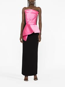 Solace London Zuri panelled maxi dress - Roze