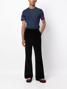 Gucci Poloshirt met gestreept detail - Blauw