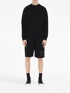 Burberry Katoenen sweater - Zwart