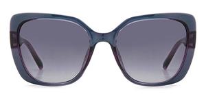 FOSSIL 3143/S | Damen-Sonnenbrille | Butterfly | Fassung: Kunststoff Grau | Glasfarbe: Grau