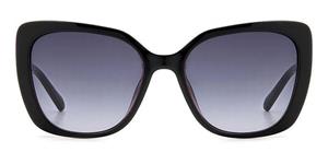 FOSSIL 3143/S | Damen-Sonnenbrille | Butterfly | Fassung: Kunststoff Schwarz | Glasfarbe: Grau