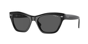 VOGUE VO5445S | Damen-Sonnenbrille | Butterfly | Fassung: Kunststoff Schwarz | Glasfarbe: Grau